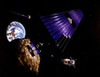 An asteroid mining mission to an Earth-approaching asteroid Poster Print - Item # VARPSTSTK200480S