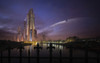 A futuristic city on an extraterrestrial planet in the morning Poster Print - Item # VARPSTROE100024S