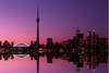 Toronto Skyline At Sunset, Toronto, Ontario PosterPrint - Item # VARDPI2024406