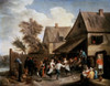 The Country Festival  David Teniers II  Oil on Canvas  Pushkin Museum of Fine Arts  Moscow  Russia Poster Print - Item # VARSAL261130