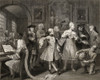 The Rakes Progress Surrounded By Artists And Professors From The Original Picture By Hogarth From The Works Of Hogarth Published London 1833 PosterPrint - Item # VARDPI1861974