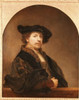 Self-Portrait  Oil on Canvas  Rembrandt Harmensz van Rijn  National Gallery  London Poster Print - Item # VARSAL3805441033