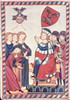 Manness Scroll: The Lord of Regensburg   illuminated manuscript   Austria   Heidelenberg Poster Print - Item # VARSAL9003809