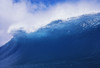 Blue Wave Curling Over Forming Barrel With White Waters. PosterPrint - Item # VARDPI1993079