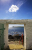 Doorway near Ballynacourty Lighthouse  With View To Helvick Head  County Waterford  Ireland Poster Print by Panoramic Images (24 x 36) - Item # PPI118498