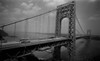 USA  New York State  New York City  George Washington Bridge and cars on bridge Poster Print - Item # VARSAL255424833