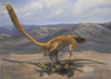 A Deinonychus feeds on the carcass of Zephyrosaurus, a small Cretaceous ornithopod Poster Print - Item # VARPSTEMW100005P