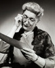 Close-up of a senior woman reading a letter Poster Print - Item # VARSAL2552915