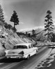 Rear view of a car moving on a road Poster Print - Item # VARSAL25540341