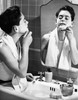 Boy shaving in the bathroom Poster Print - Item # VARSAL25513010