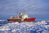 Canadian Coast Guard Icebreaker, In The Sea Between Ellesmere Island And Greenland PosterPrint - Item # VARDPI2018493