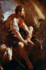 Moses Before A Burning Bush Domenico Fetti Oil On Canvas Poster Print - Item # VARSAL9009723