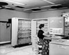 Side profile of a technician working on a computer Poster Print - Item # VARSAL2551343