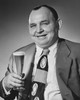 Portrait of mature man holding glass of beer Poster Print - Item # VARSAL2554221A