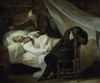 The Death of Gericault   Ary Scheffer  Muse du Louvre  Paris Poster Print - Item # VARSAL11581352