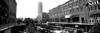 Bricktown Mercantile building along the Bricktown Canal with Devon Tower in background, Bricktown, Oklahoma City, Oklahoma, USA Poster Print - Item # VARPPI172568
