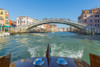 Pedestrian footbridge crossing the grand canal; Venice, Veneto, Italy PosterPrint - Item # VARDPI2413983