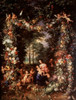 Holy Family with Wreath of Fruit & Flowers  Jan Bruegel the Elder  Poster Print - Item # VARSAL900103008