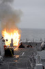 A tomahawk missile launch aboard USS Sterett Poster Print - Item # VARPSTSTK104198M