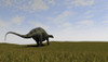 Brachytrachelopan walking across prehistoric grasslands Poster Print - Item # VARPSTKVA600588P