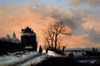 Frozen River Landscape  Alexis de Leeuw Poster Print - Item # VARSAL497130236