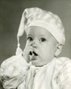Portrait of baby wearing nightcap Poster Print - Item # VARSAL25549981