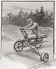 A Nineteenth Century Three Wheeled Velocipede On A Railroad Track. From The Strand Magazine, Published 1896 PosterPrint - Item # VARDPI2334184