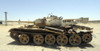 A T-55 tank destroyed by NATO forces in the desert north of Ajdabiya, Libya. A war betwean Gaddafi army and Libya's Transitional National Council army with air support from NATO started on March 17, 2011. Poster Print - Item # VARPSTACH100284M
