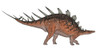 Kentrosaurus dinosaur, white background Poster Print - Item # VARPSTEDV600064P