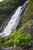 Waterfall In Shoup Bay State Marine Park, Prince William Sound, Southcentral Alaska, Summer PosterPrint - Item # VARDPI2164596