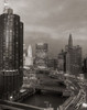 USA  Illinois  Chicago  Skyscrapers along Chicago River Poster Print - Item # VARSAL2559923