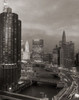 USA  Illinois  Chicago  Skyscrapers along Chicago River Poster Print - Item # VARSAL2559923