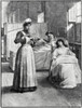 The Birth of the American Trained Nurse: Dispensing Medicine  1872  Artist Unknown Poster Print - Item # VARSAL995266