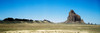 Rock formations on an arid landscape, Ship Rock, San Juan County, New Mexico, USA Poster Print - Item # VARPPI117734