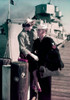 Young man and a young woman at a commercial dock Poster Print - Item # VARSAL380725497
