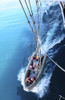 Arabian Gulf, January 28, 2011 - Sailors release lines from a rigid hull inflatable boat during a man overboard drill aboard the Nimitz-class aircraft carrier USS Abraham Lincoln. Poster Print - Item # VARPSTSTK105257M
