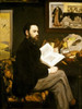 Emile Zola by Edouard Manet  oil on canvas  1868  France  Paris  Musee d'Orsay Poster Print - Item # VARSAL11582584 Emile Zola by Edouard Manet  oil on canvas  1868  France  Paris  Musee d'Orsay Poster Print - Item # VARSAL11582584