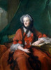 Portrait of Marie Leczinska   Queen of France by Jean-Marc Nattier     Dijon   Musee des Beaux-Arts Poster Print - Item # VARSAL11582414