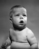 Portrait of naked baby with mouth open Poster Print - Item # VARSAL2559490A