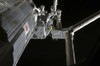 July 23, 2009 - The robotic arm of the Japanese Experiment Module or Kibo assists in the installation of MAXI payload on the Japanese Exposed Facility Poster Print - Item # VARPSTSTK202932S