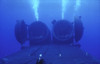 Dual Dry Deck Shelters mounted to the deck of USS Kamehameha Poster Print - Item # VARPSTWOD100088M