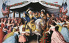 Washington's Reception on the Bridge at Trenton  Currier & Ives Poster Print - Item # VARSAL3803489746