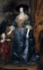 Queen Henrietta Maria and her Dwarf by Anthon van Dyck  circa 1633   USA  Washington DC  National Gallery of Art Poster Print - Item # VARSAL900145623