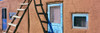 Ladder leaning against a house, Taos Pueblo, Taos, Taos County, New Mexico, USA Poster Print - Item # VARPPI168341