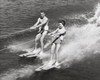 Young couple waterskiing Poster Print - Item # VARSAL25518594B