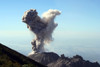 December 12, 2005 - Eruption of ash cloud from Santiaguito dome complex, Santa Maria volcano, Guatemala Poster Print - Item # VARPSTRRS300132S