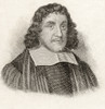 Thomas Fuller, 1608 To 1661. English Churchman, Author And Historian. From Crabbes Historical Dictionary Published 1825. PosterPrint - Item # VARDPI1905749