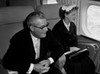 Man and woman traveling by plane Poster Print - Item # VARSAL25529236