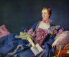 Jeanne Antoinette Poisson, Marquise De Pompadour, Also Known As Madame De Pompadour 1721 - 1764. Portrait By Francois Boucher. From The World's Greatest Paintings, Published By Odhams Press, London, 1934. PosterPrint - Item # VARDPI1903604