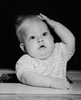 Portrait of a baby sitting in a high chair Poster Print - Item # VARSAL2554520A